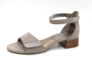 103-85-001 Dames Hakschoenen Pumps open teen Jana 28261-231 Middengrijs Wijdte H (1777)